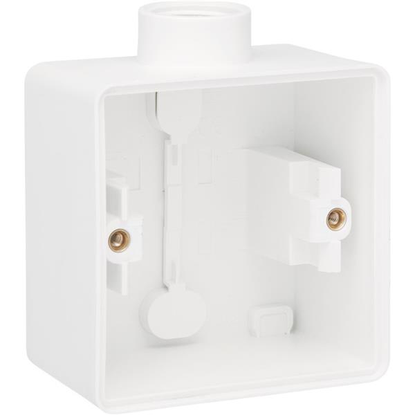 Hydro boîte simple 1 entrée - blanc