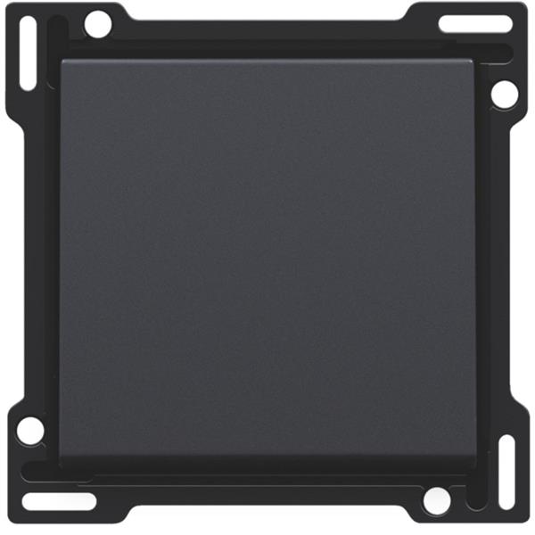 Manette pour bouton poussoir, anthracite
