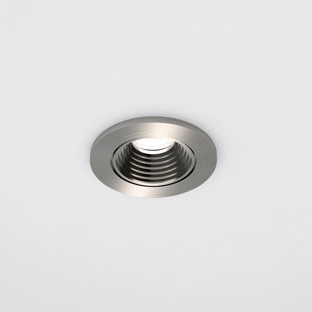 ANKARA SPOT ENCASTRE 3000°K ALUMINIUM BR OSSE RESSORTS AC230V 5W