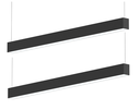 SUB 125 design montage en surface et luminaire suspendu noir 4000°K 40W