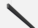GT Nelle Led design luminaire apparent & suspendu noir 42W 4000°K 3780lm 112*3*6.8CM