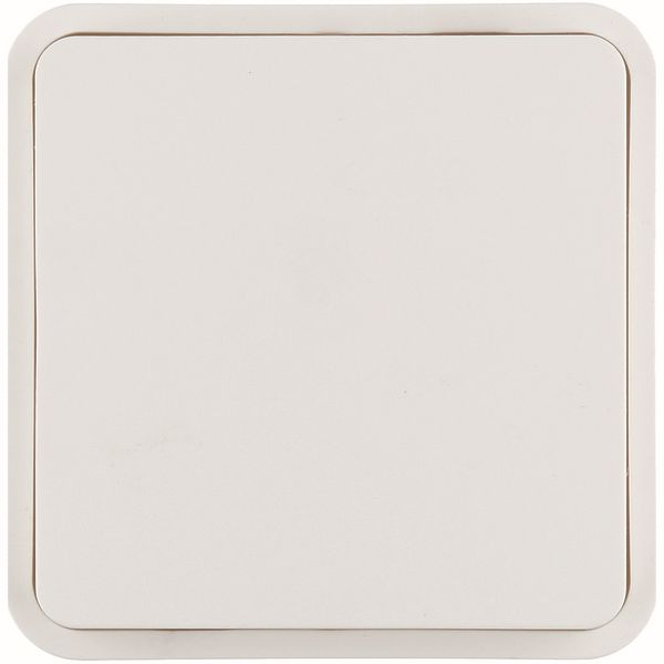 Touche cubyko KNX 1/2 boutons-poussoirs blanc