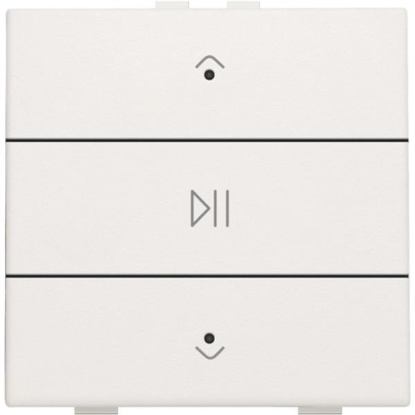 Commande audio pour Niko Home Control, white