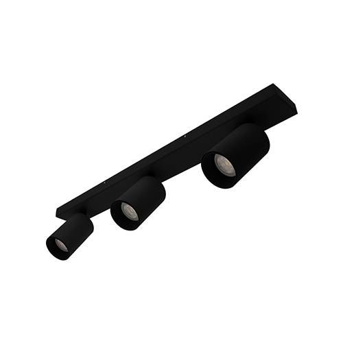 [INDWA20005] RIVA 3 GU10 MAX 3X13W PAR16 NOIR MAT