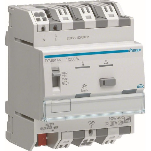 [HAGTYA661AN] Variateur KNX universel 300W new design QC, ETS