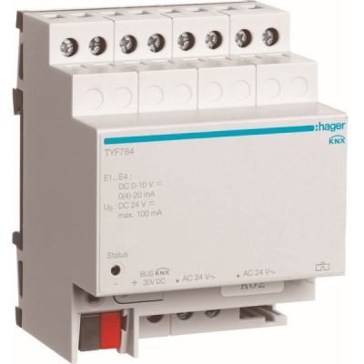 [HAGTYF784] Module KNX 4 entrées analogiques