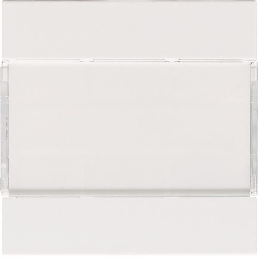 [HAGWXE302B] Touche gallery KNX 2 boutons-poussoirs blanc polaire