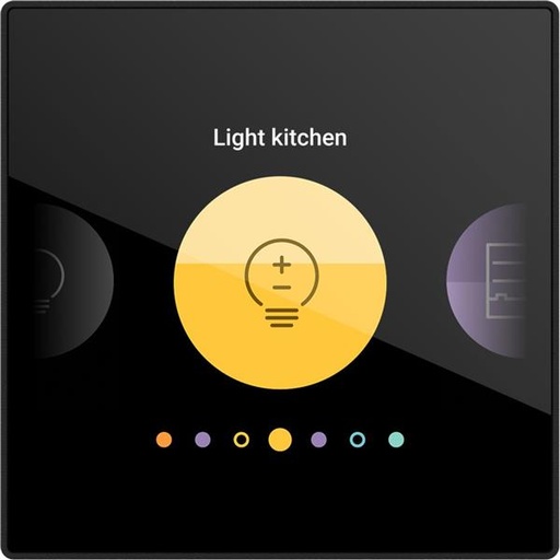 [NIK551-18000] Digital black, écran de commande personnalisable connecté pour NHC 230 V