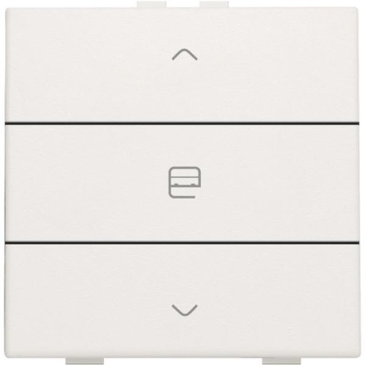 [NIK101-51033] Home Control commande simple moteur avec touche triple, Original blanc